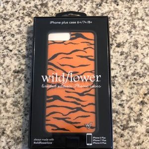 Wildflower iPhone plus case (6+/7+/8+)